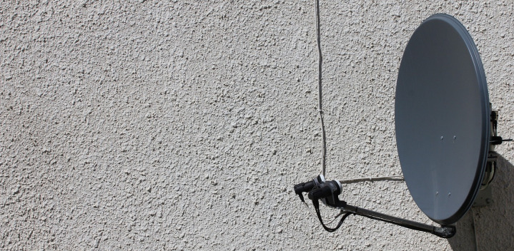 satellite dish installation technician